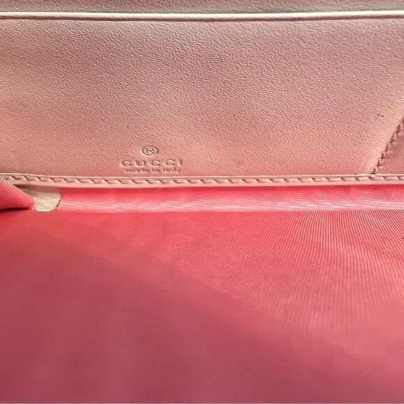 Gucci GG Supreme Les Pommes Apple Long Zip Around Wallet - Picture 7 of 10